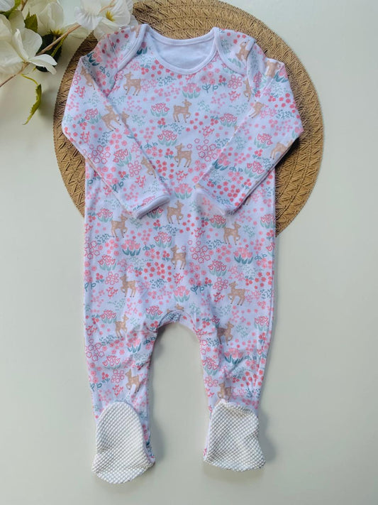 George Floral Sleepsuit
