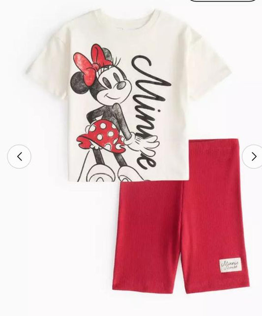 Tu Clothing Minnie Mouse Shirt & Shorts Set