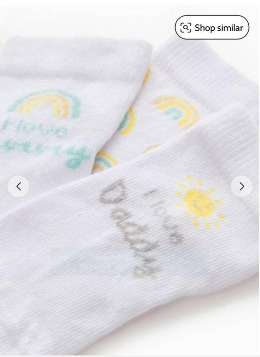 Tu Clothing Pack of 5 Sunshine Socks