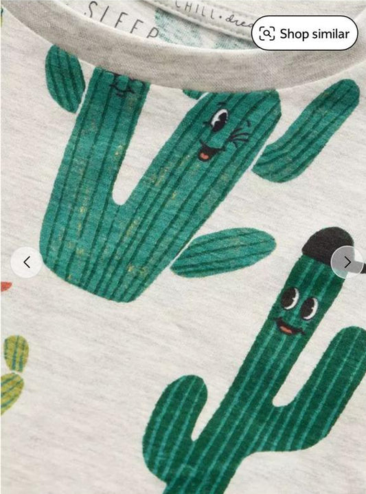Tu Clothing Cactus Shirt & Shorts Set