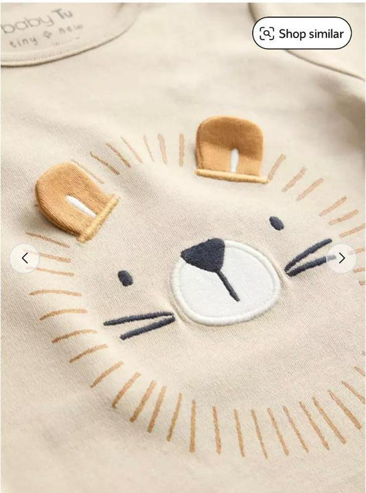 Tu Clothing Lion Romper & Hat
