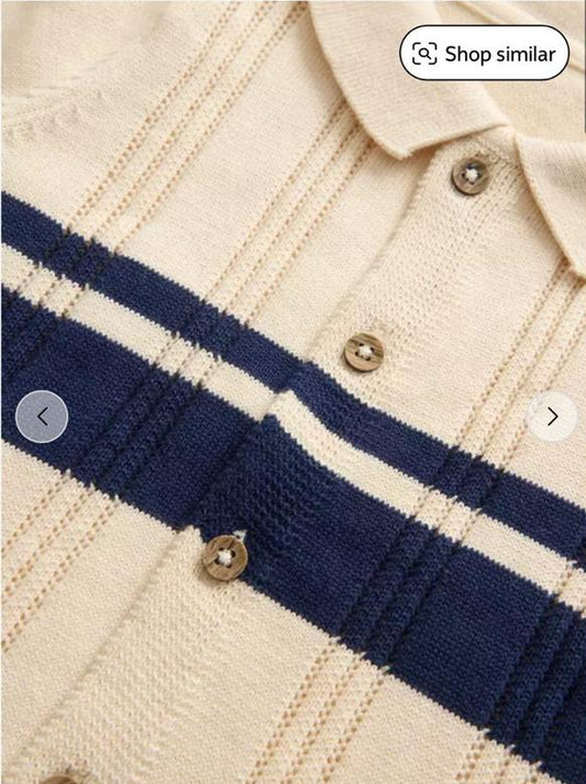 Tu Clothing Knitted Shirt & Short Set