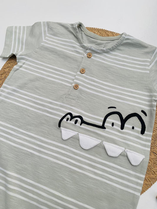 George Crocodile Romper