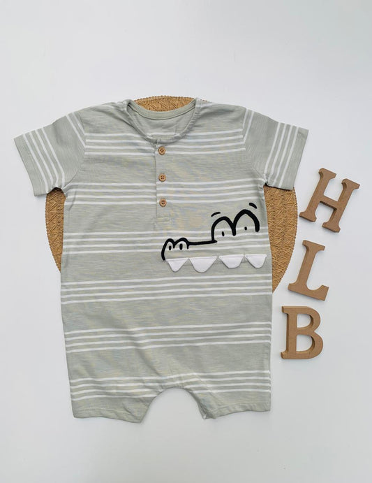 George Crocodile Romper