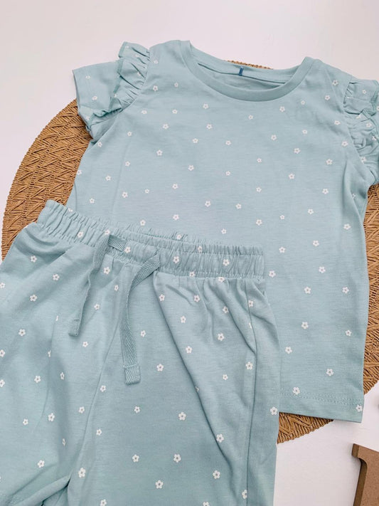 George Polka Dot Print Shirt & Shorts Set