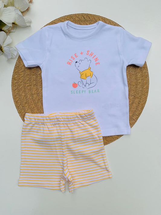 George "Rise + Shine" Shirt & Shorts Set