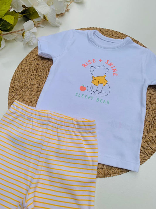 George "Rise + Shine" Shirt & Shorts Set