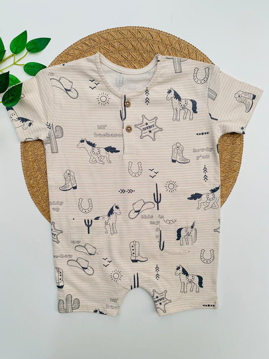 George "First Rodeo" Romper