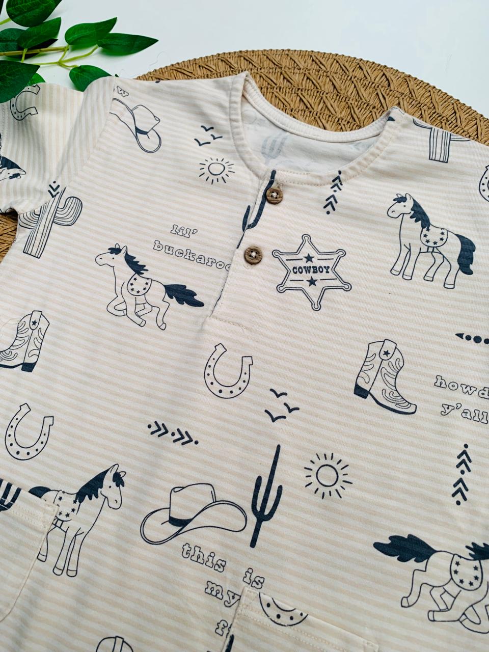 George "First Rodeo" Romper