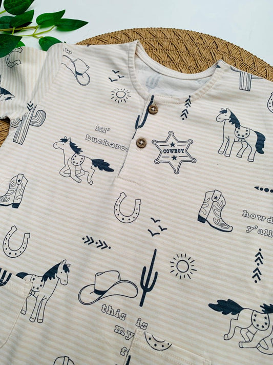 George "First Rodeo" Romper