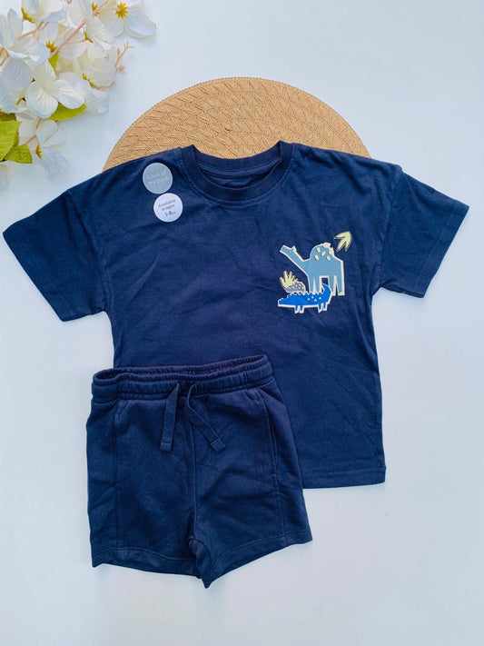 George "Today is a Good Day" Shirt & Shorts Set