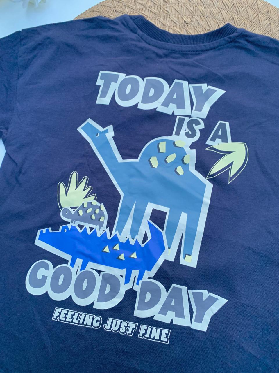 George "Today is a Good Day" Shirt & Shorts Set
