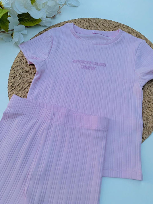 George "Sports Club Crew" Shirt & Short Set