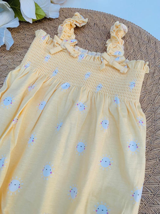 George smiles Romper