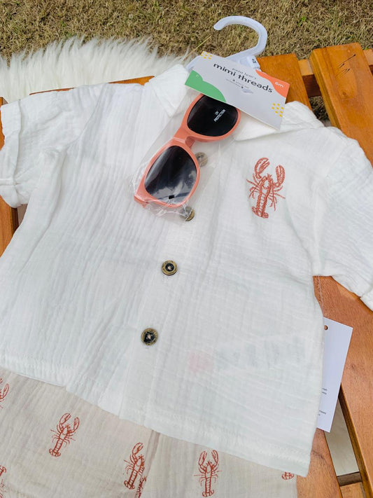 Lobster 3pc Outfit Set