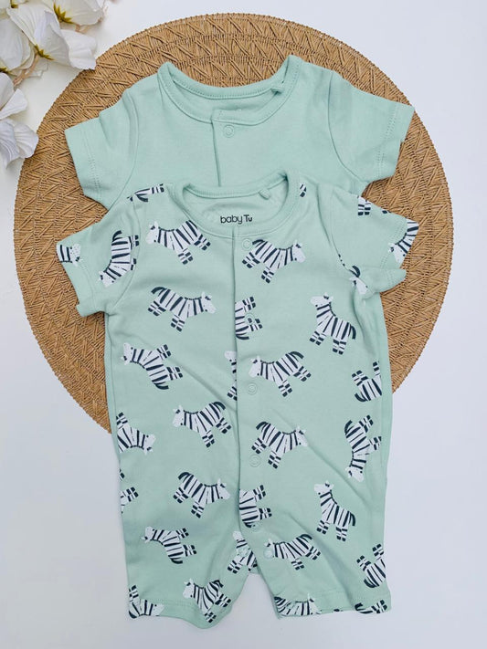 Tu Clothing Pack of 2 Rompers