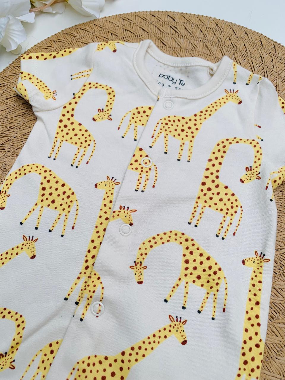 Tu Clothing Giraffe Print Romper