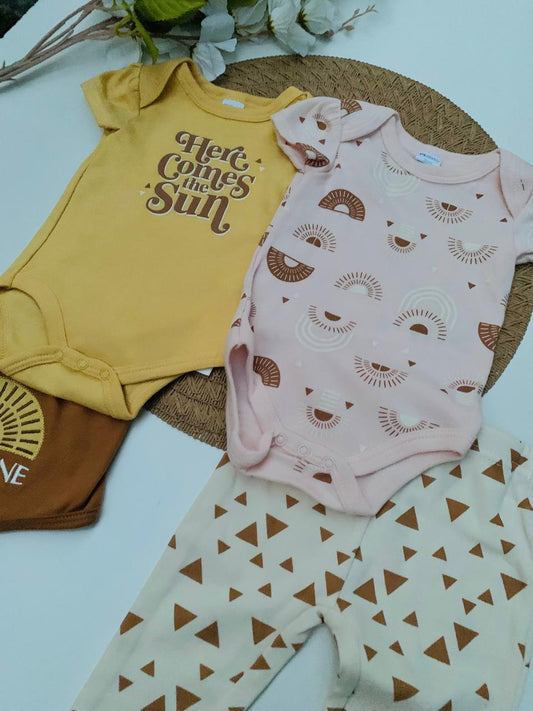 "Here Come's The Sun" 4pc Set