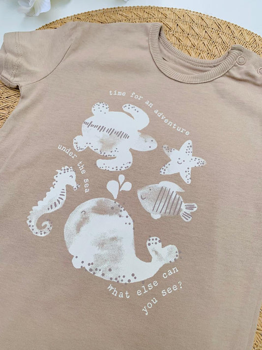 George "Time For An Adventure" Romper