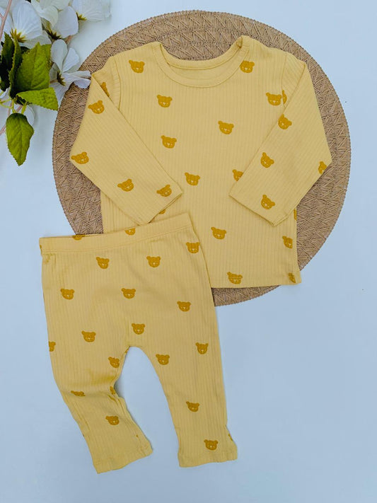 George Teddy Faces Shirt & Trouser Set