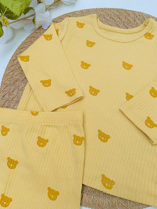 George Teddy Faces Shirt & Trouser Set