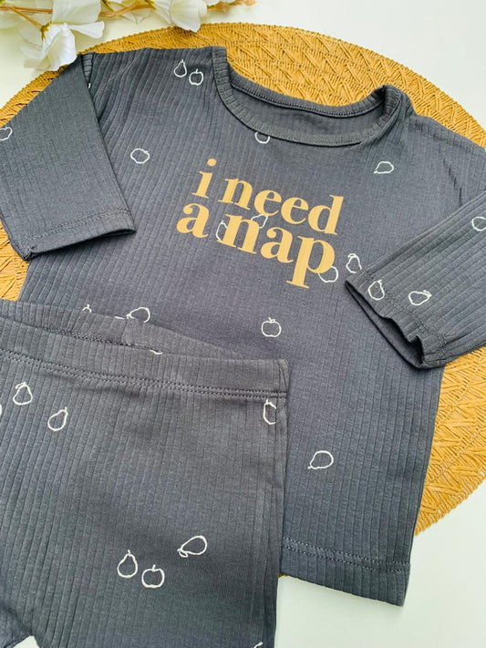 George "I Need a Nap" Shirt & Trouser Set