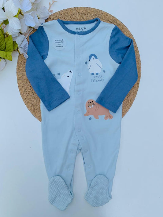 TU Clothing "Arctic Friend" Sleepsuit
