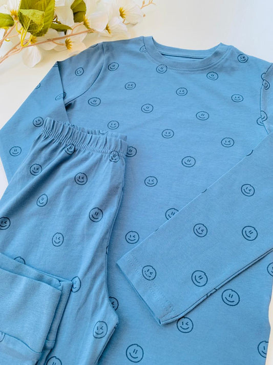 George Smile Face Print Shirt & Trouser