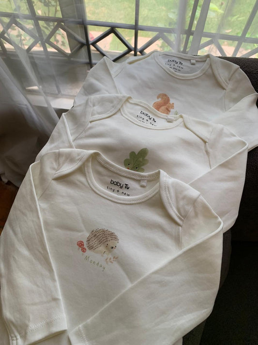 TU Clothing Pack of 3 Bodysuits