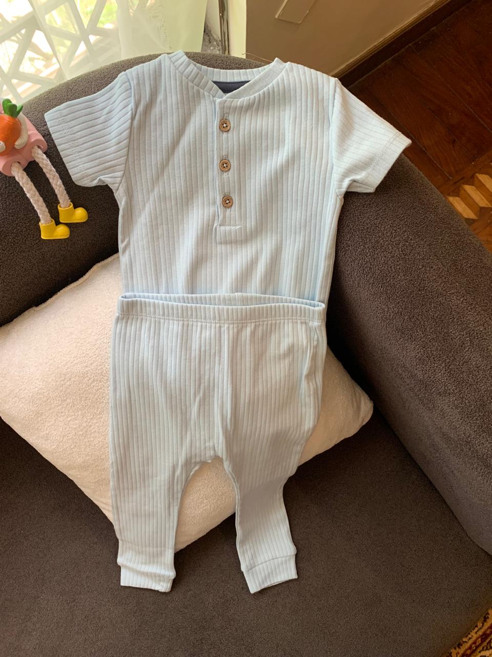 George Buttoned BodyShirt and Trouser Set