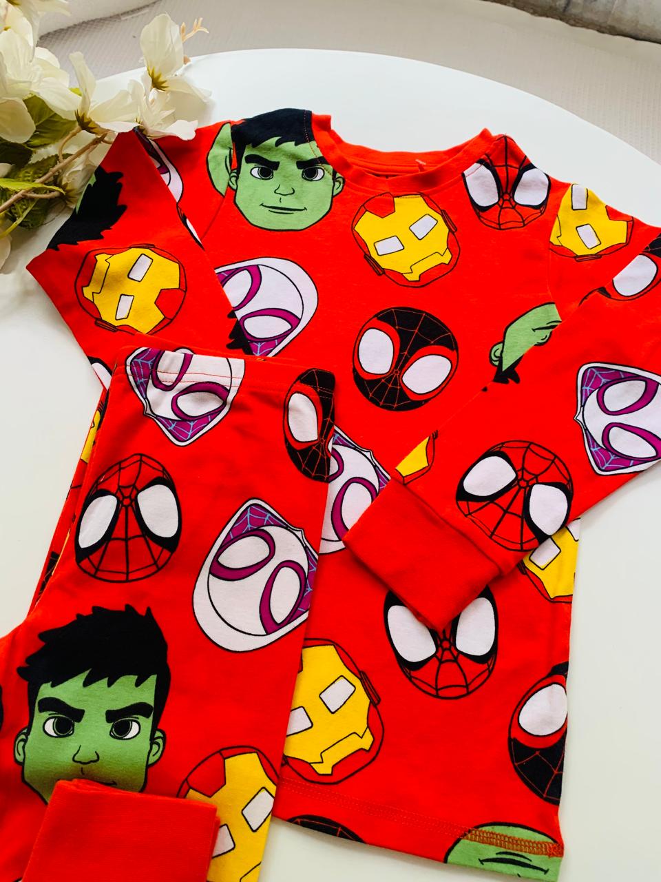 George Marvel Face Shirt and Trouser set