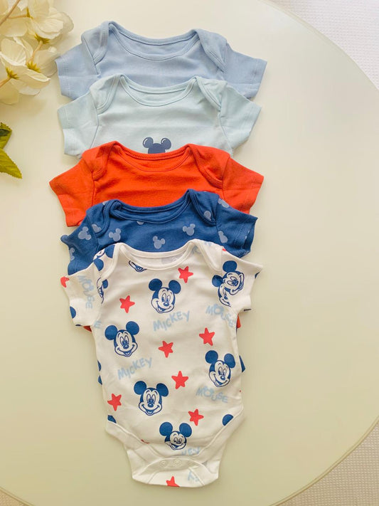 George Pack of 5 Bodysuits