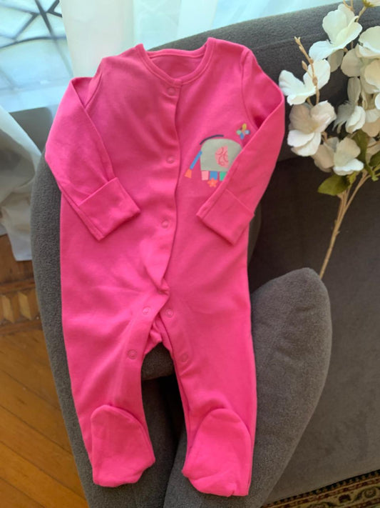 George Elephant Sleepsuit