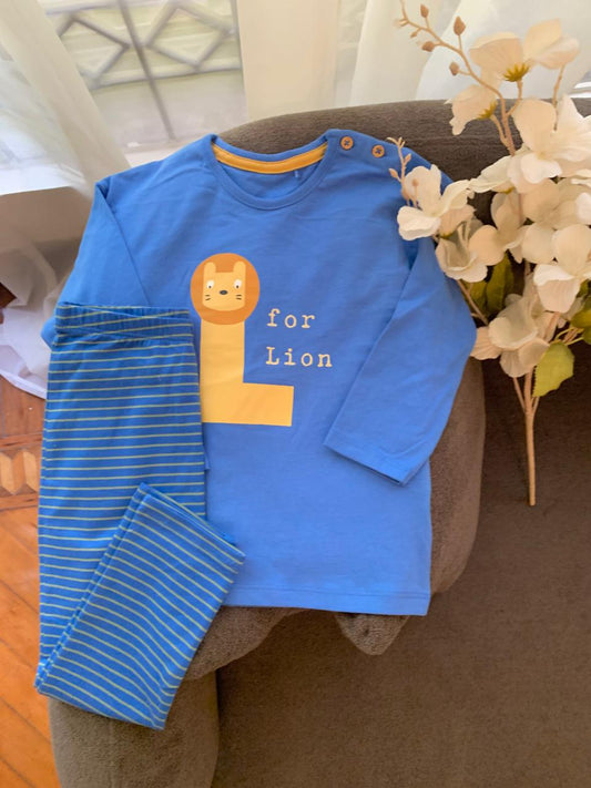 George "L for Lion" Shirt & Trouser Set