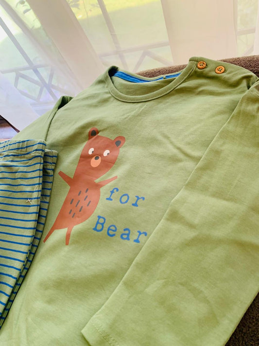 George "B For Bear" Shirt & Trouser Set