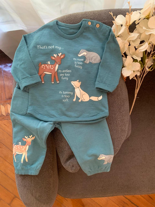 George "That’s Not My… Slogan" Shirt & Trouser Set