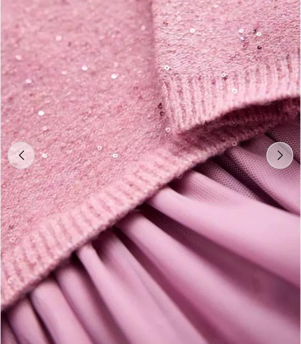Tu Clothing Sparkle Puffball Dress