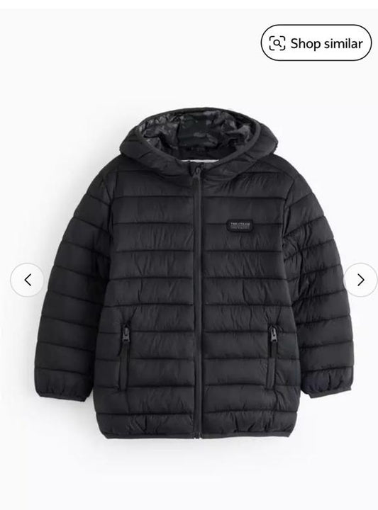 Tu Clothing Black Padded Jacket