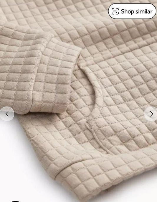 Tu Clothing Quilted Sweat Shirt and Trouser Set