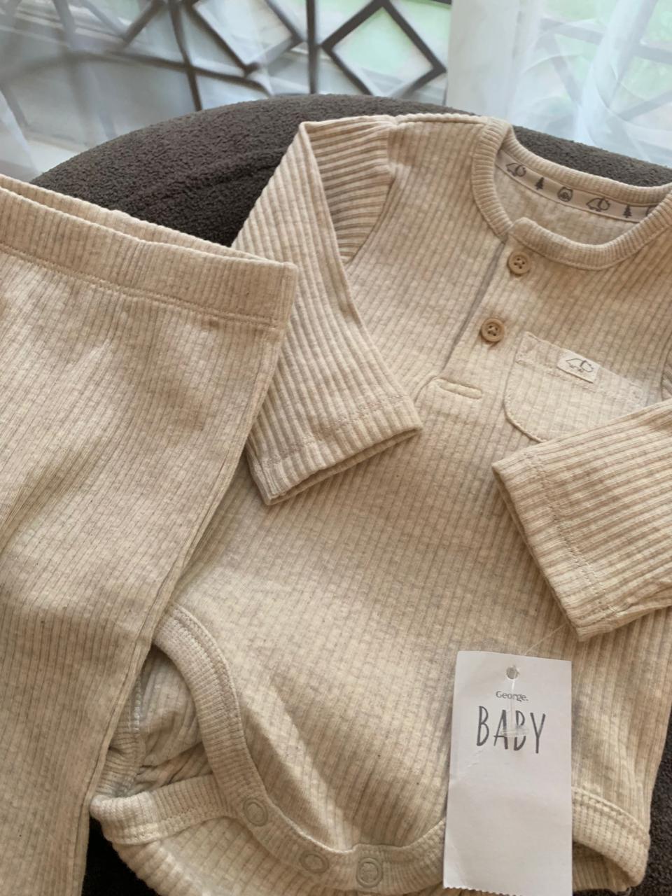 George Bodysuit with Trouser Set