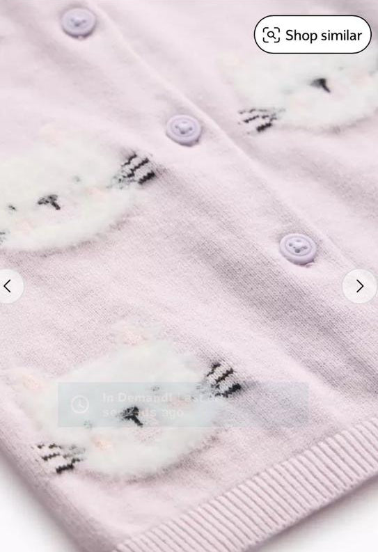 TU Clothing Cat Face Knitted Shirt and Trouser set