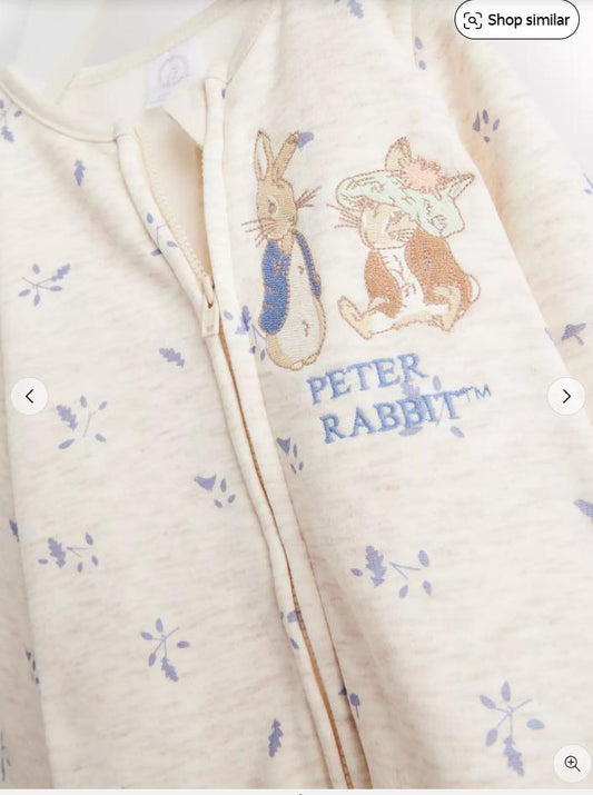 TU Clothing Peter Rabbit Fleece Lined Sleepsuit
