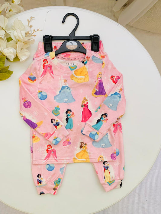 Tu Clothing Disney Princess Velour Shirt and Trouser Set