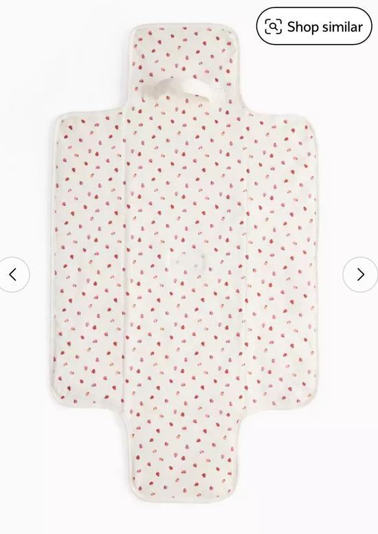 TU Clothing Ladybird Print Changing mat