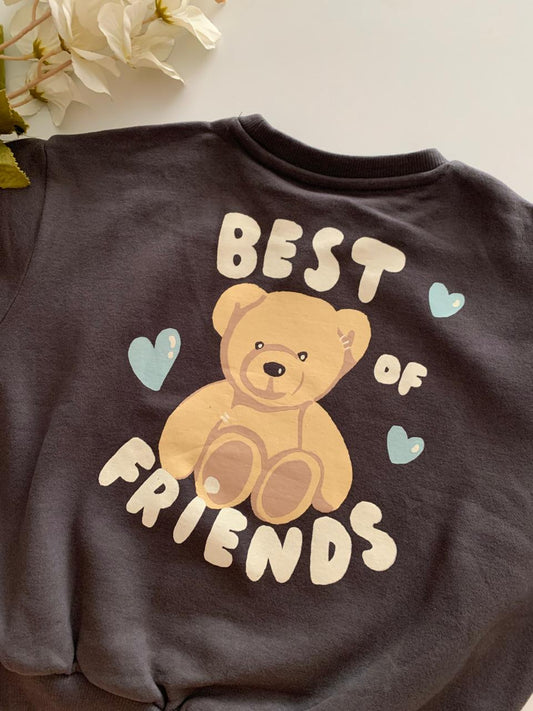 George "Best Friends" Sweatshirt & Trouser Set