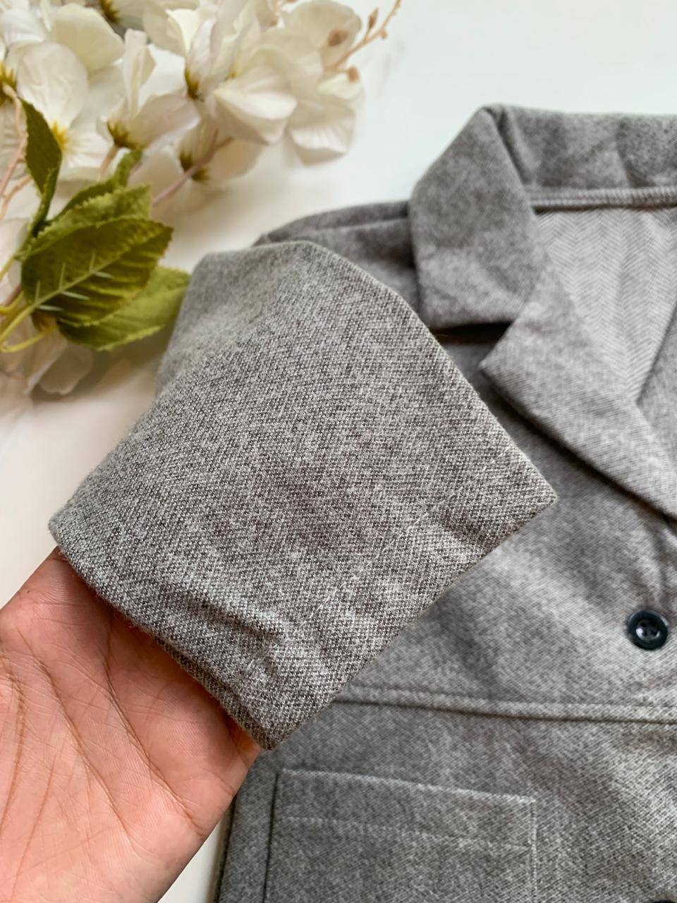 SHEIN Grey Coat