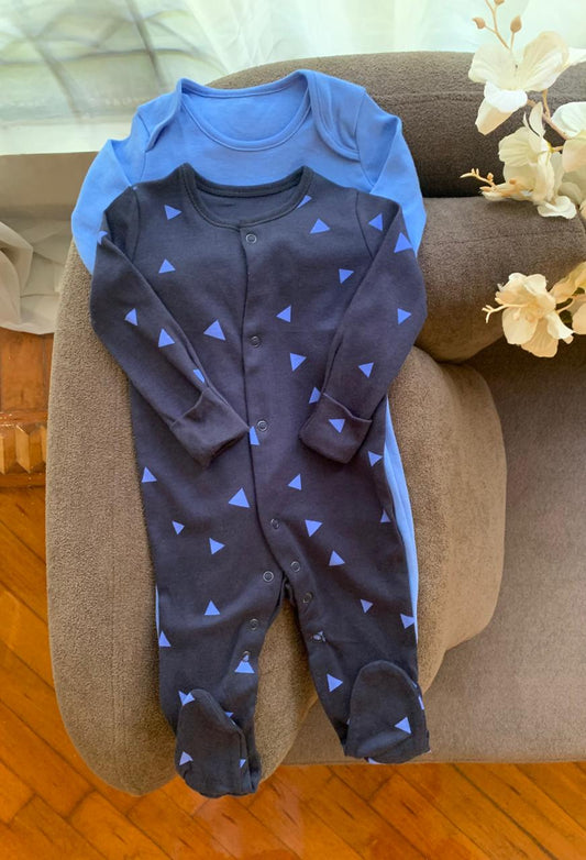 George Pack of 2 Sleepsuits