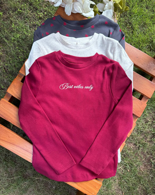 George Pack of 3 “Best wishes only” Shirts