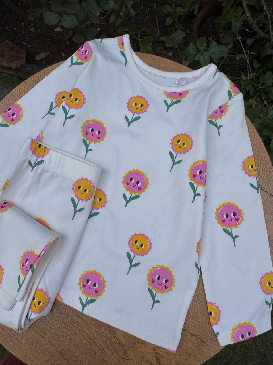 George Sunflowers print Pyjamas Set
