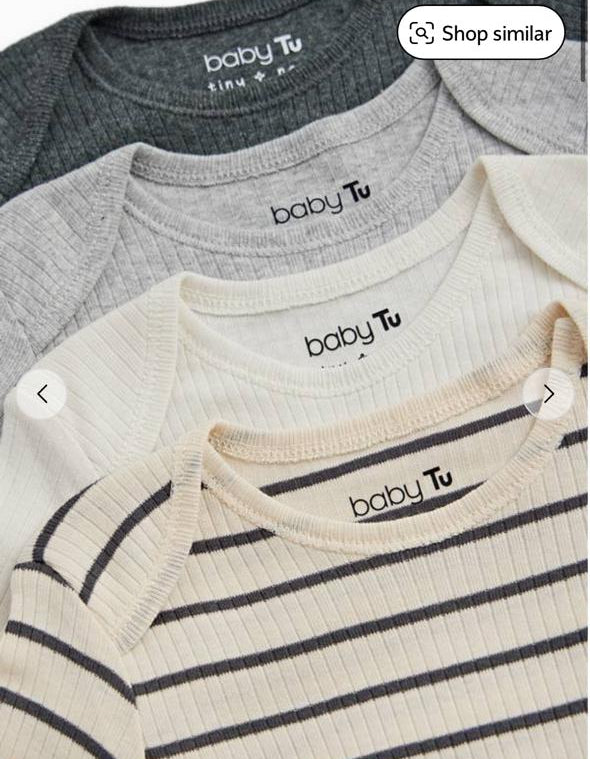 Tu Clothing pack of 3 Bodysuits